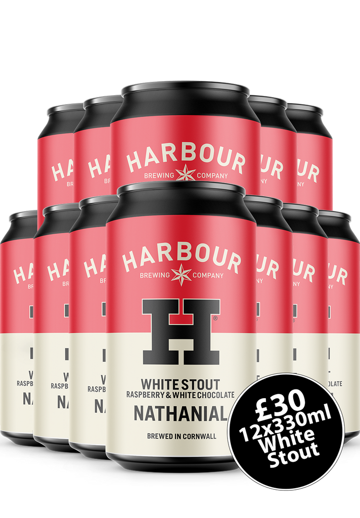 Nathanial White Stout Harbour Brewing Co.