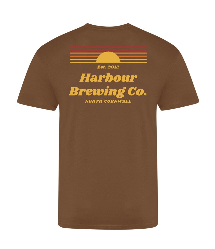 Brown Sunset Tee