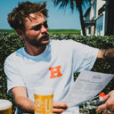 White Beach Party Tee