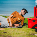 Brown Sunset Tee