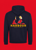 Navy and Red Hoodie