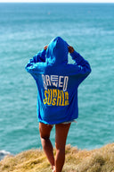 Brewed to Bring the Sunshine Hoodie - Electric Blue