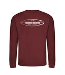 Red Surfboard Sweatshirt